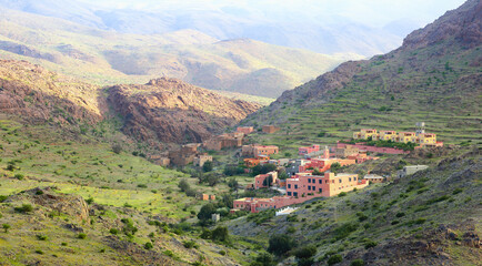 Wall Mural - The Ammeln Valley, Souss-Massa, southern Morocco