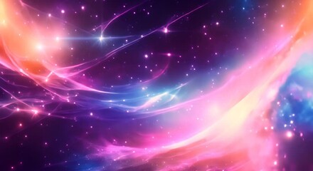Wall Mural - abstract galaxy background 4k