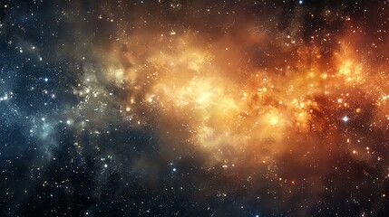 this is a beautiful space themed image. the colors are vibrant and the stars are bright. the image i