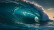 © paper later - Ocean Wave at Sunset