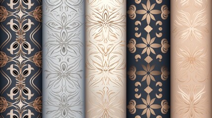 Wall Mural - Elegant Patterns with Intricate Details