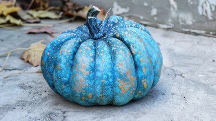 Canvas Print - Blue pumpkin from Queensland