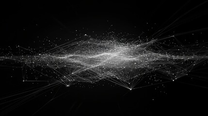 abstract network connection background for technology or science themes