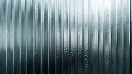 Reeded glass effect minimalist abstract background.