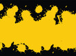 © Ludra Design - Black and yellow abstract grunge background