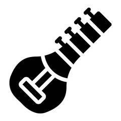 Sticker - sitar