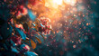 © MP_Artworks - Delicate flowers illuminated by sunlight
