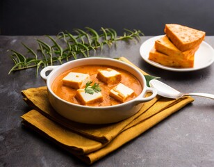 Canvas Print - Paneer Curry or paneer butter masala