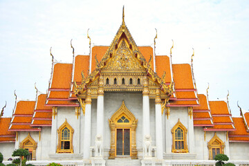 Magnificent Wat Benchamabophit in Bangkok, Thailand