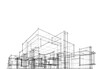 © Yurii Andreichyn - architectural drawing 3d vector illustration