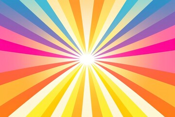 Wall Mural - sun ray abstract graphics pattern.