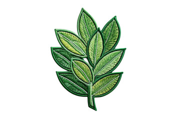 Wall Mural - Illustration of green leaves, showcasing natural beauty with intricate details. Perfect for eco-themed designs, nature projects, and more.