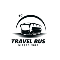 Poster - Travel Bus Logo Template Design Illustration