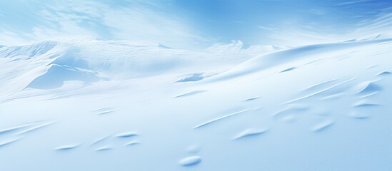 Aufkleber - Copy space image of a snow patterned background providing a textured surface for text placement