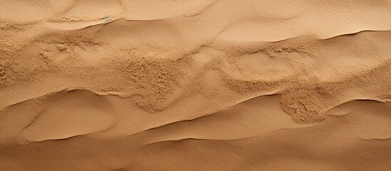 Poster - Sand Texture Brown sand Background from fine sand Sand background. copy space available