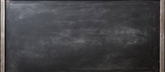 Poster - surface of empty chalkboard for background. copy space available