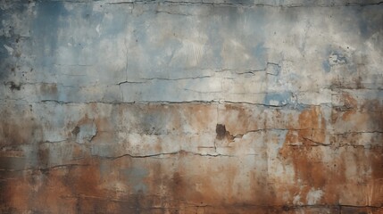 Naklejka na meble Aged cement wall texture with grungy, weathered appearance, providing a rustic and raw aesthetic for architectural or artistic purposes.