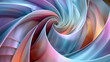 © Trxhard.nocap - Flowing Intertwined 3D Ribbons with Gentle Curves