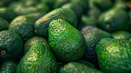 Poster - The Fresh Organic Avocados