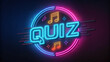 © Roblox - Art, illuminated neon, Music quiz, Background, AI