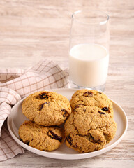 Poster - Wheat germ and oat cookies
