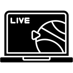 Sticker - Basketball Streaming Icon