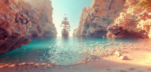 Pastel Pirate Cove