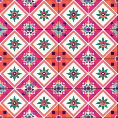 Poster - European Ceramic Pattern