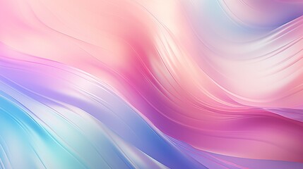 Wall Mural - abstract pink pastel holographic blurred grainy gradient background texture