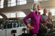 © ReadyAtTheEase/peopleimages.com - Exercise, treadmill and senior people running in gym for workout, physical health and wellness in retirement. Group, jogging or training together for cardio, walking and fitness or endurance