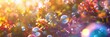 © EarthWalker - Abstract colourful soap bubbles background
