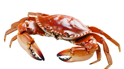 a crab isolated on white background