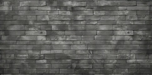 Wall Mural - grey brick texture on a brick wall