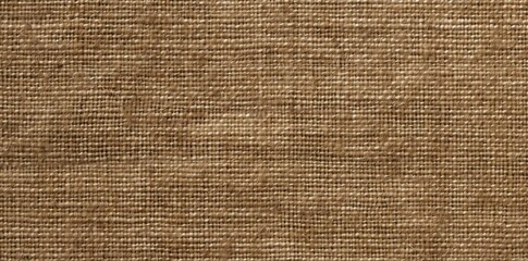 Wall Mural - cloth texture seamless pattern on a brown background