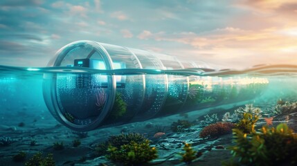 Wall Mural - A website dedicated to educating the public about hydrogen fuel cells and their potential to combat climate change.