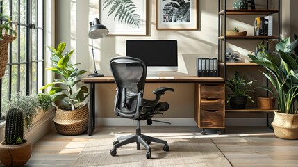 Looking for a comfortable and stylish office chair? Look no further than the Aeron Chair by Herman Miller