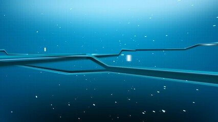 Abstract technology background, big data digital line wave business concept intro opener news background