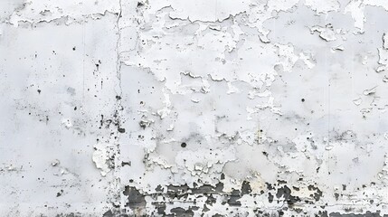 Canvas Print - Blank white grunge cement wall texture background, banner, interior design background, banner. 