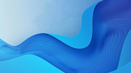 Wall Mural - blue tech abstract background