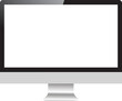 © Abul - Modern monitor design. Computer monitor isolated design.