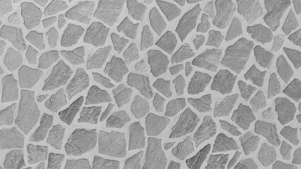 Wall Mural - Stone wall texture white background for floor and wall materials