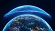 © Hasib - A photorealistic image of a healthy ozone layer shielding the Earth from UV rays - Generative AI