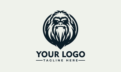 Wall Mural - Yeti Vector Logo A Timeless Design for Outdoor, Adventure, and Apparel Brands Symbolize Strength and Endurance A Timeless Design for Outdoor, Adventure, and Apparel Brands