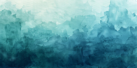 Abstract art blue paint background with liquid fluid grunge texture. Blue green texture