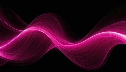 A pink and black wave background