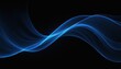 © soyibakter - Abstract smooth blue light streak wave background