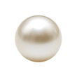 © Sathaporn - white pearl isolated on transparent background. generative ai