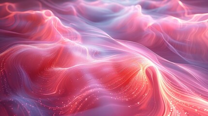 abstract background with a pink light swirl on a back background, in the style of long exposure, 8k resolution, energy-charged, light painting, emphasis on light, streaked, light sculptures
