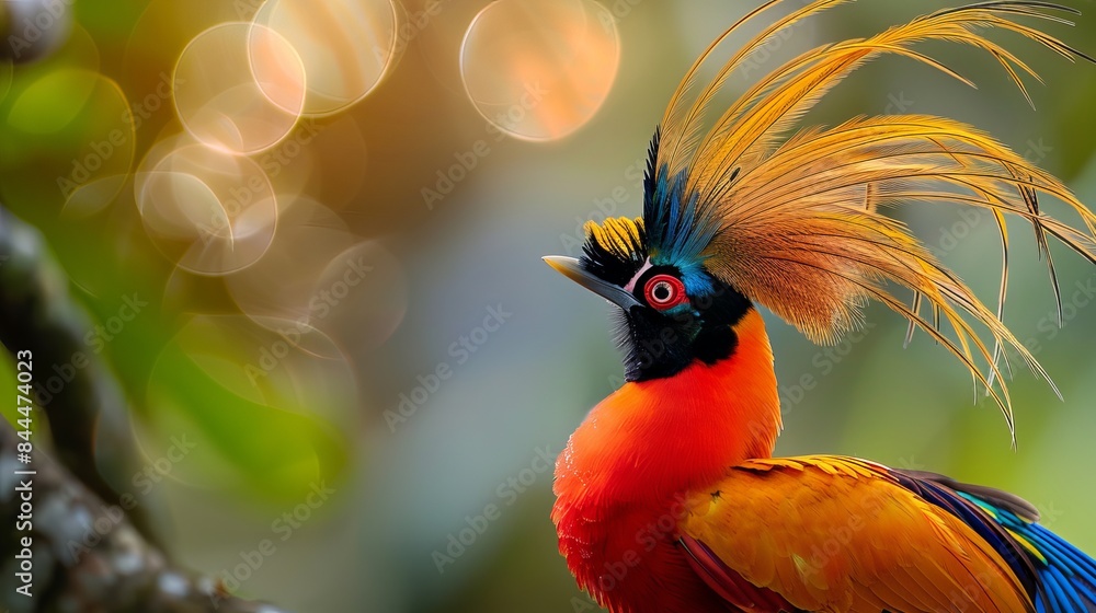 Cendrawasih, the bird of paradise, captivates with its stunning plumage ...