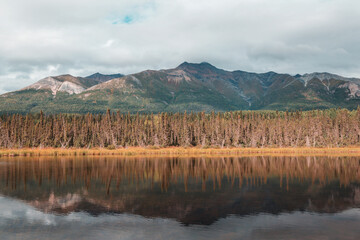 Canvas Print - Lake in Alaska